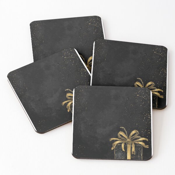 Item preview, Black & Gold Christmas — Festive Elegance designed and sold by MidArtForge.