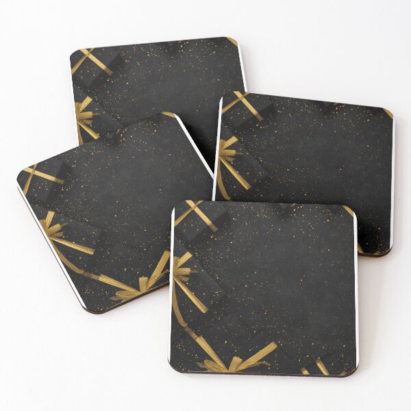 Item preview, Black & Gold Christmas — Festive Elegance designed and sold by MidArtForge.