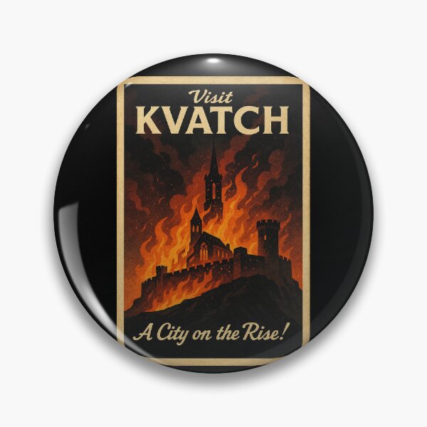 Item preview, Visit Kvatch – A City on the Rise! designed and sold by ChickenFund.