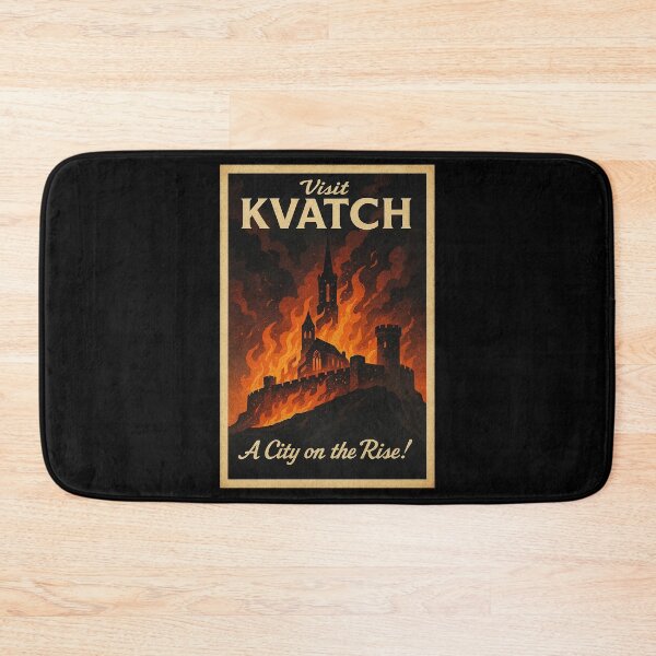 Item preview, Visit Kvatch – A City on the Rise! designed and sold by ChickenFund.