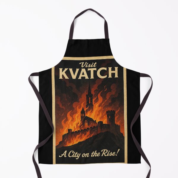 Item preview, Visit Kvatch – A City on the Rise! designed and sold by ChickenFund.
