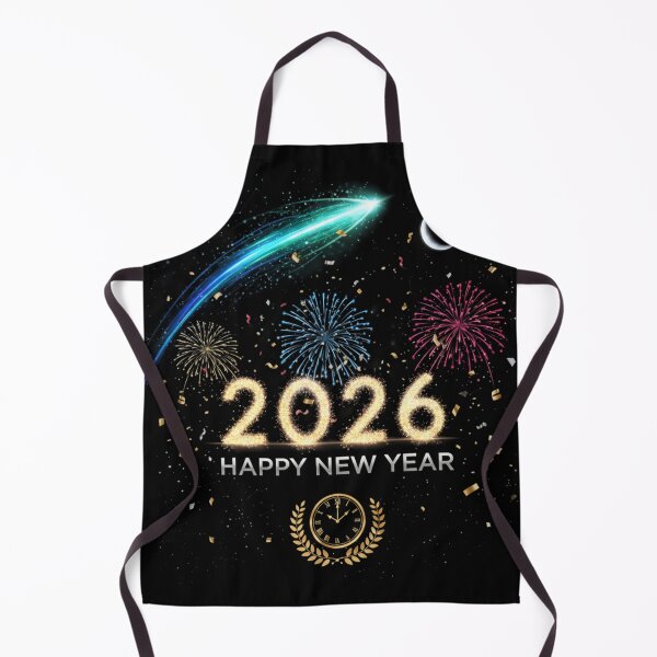 Item preview, Happy New Year 2026 Glitter Sparkle Celebration - Futuristic Party Night Graphics 2026 designed and sold by FUIRY .