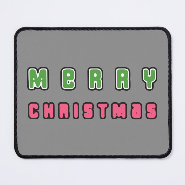 Item preview, Cheerful Lettering for a Warm Merry Christmas designed and sold by cremedecolor.