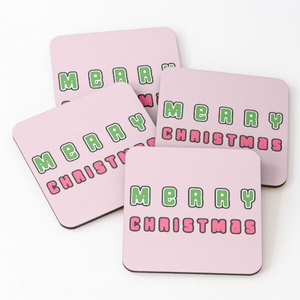 Item preview, Cheerful Lettering for a Warm Merry Christmas designed and sold by cremedecolor.