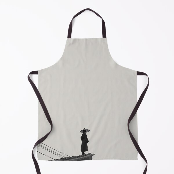 Item preview, Kimono Silhouette with Conical Hat and Power Lines designed and sold by R&B Art and design.