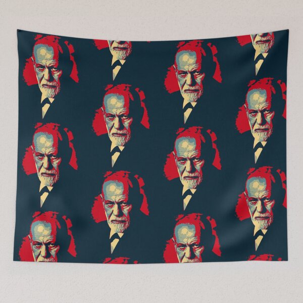 Item preview, Pop Art version of a classic portrait of Freud designed and sold by stevepaint.