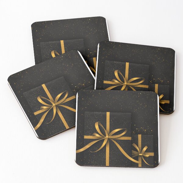 Item preview, Black & Gold Christmas — Festive Elegance designed and sold by MidArtForge.