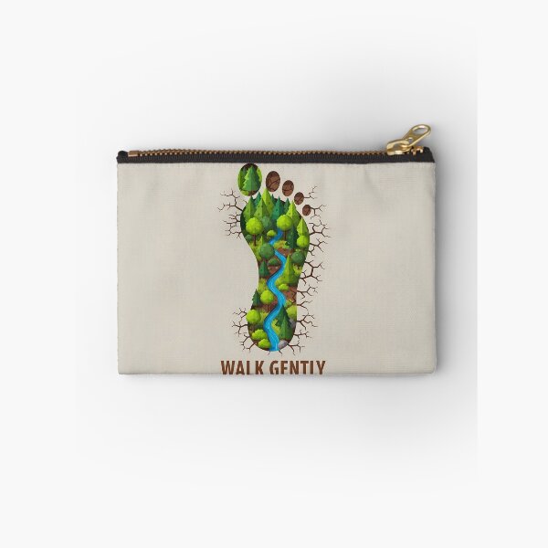 Item preview, Walk Softly, Ecological Footprint, Nature Conservation designed and sold by OneMillionSpot.