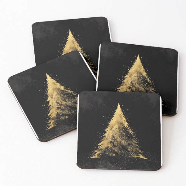 Item preview, Black & Gold Christmas — Festive Elegance designed and sold by MidArtForge.