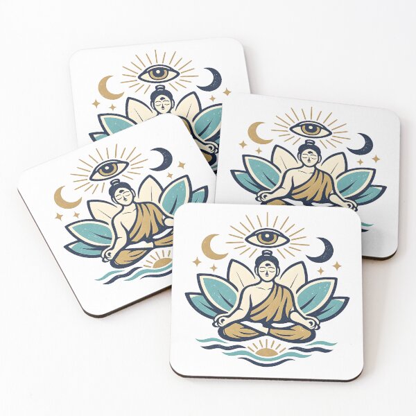 Item preview, Vintage Retro Meditation – Timeless Serenity and Balance Logo designed and sold by Dax Studio.