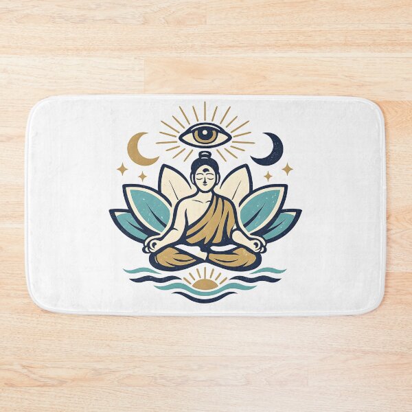 Item preview, Vintage Retro Meditation – Timeless Serenity and Balance Logo designed and sold by Dax Studio.