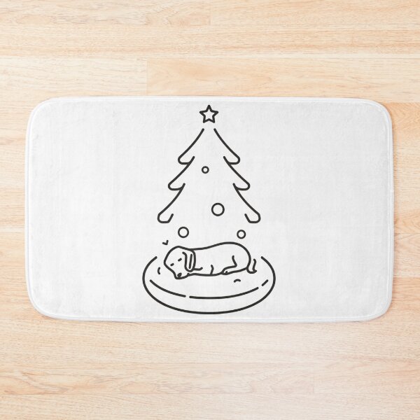 Item preview, The Christmas Tree Sausage Security designed and sold by DachshundSociety.