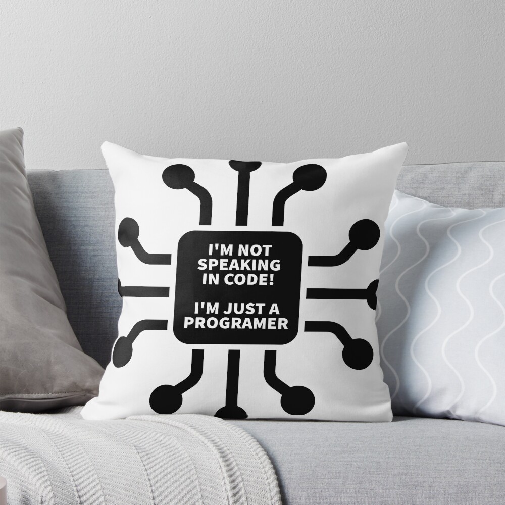 Item preview, Throw Pillow designed and sold by maymugs.