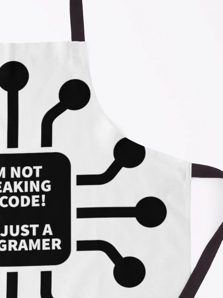 Thumbnail 3 of 6, Apron, programmer | software engineer | developer designed and sold by MayMugs.