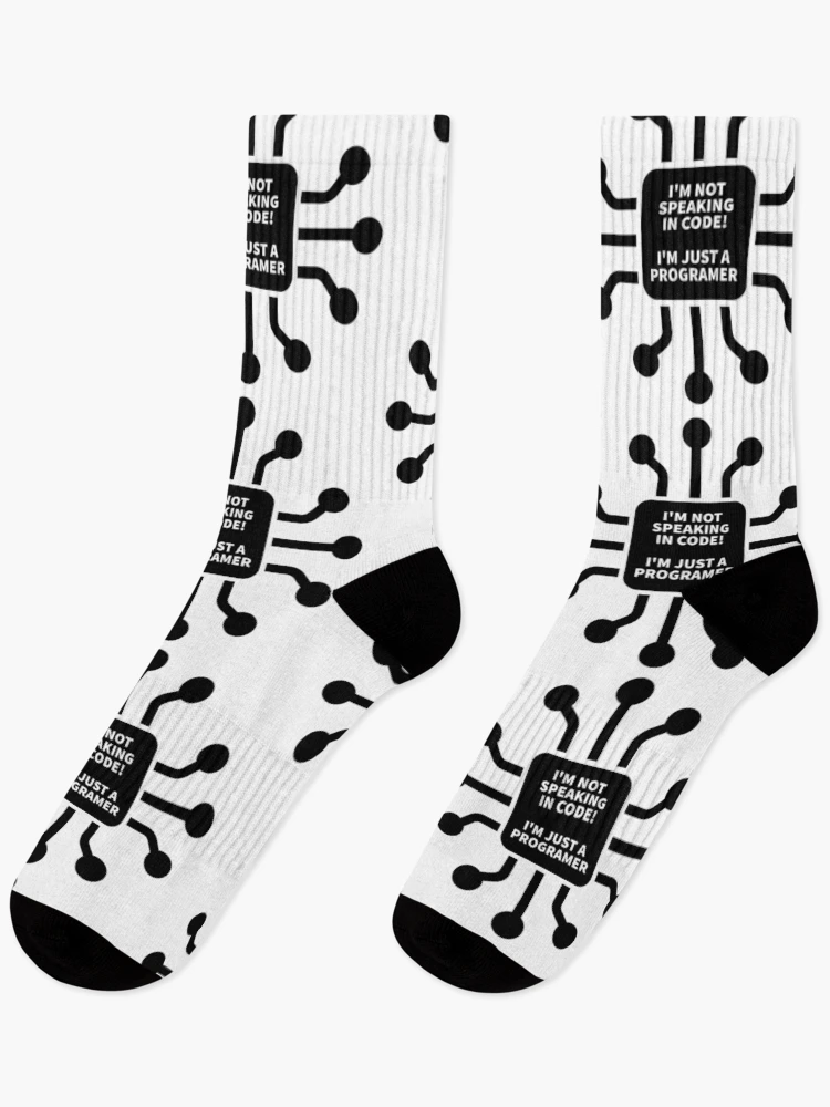 Thumbnail 1 of 5, Socks, programmer | software engineer | developer designed and sold by MayMugs.