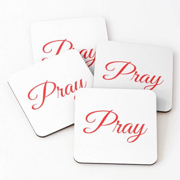 Item preview, Pray, Red Elegant designed and sold by Memes N Lore .