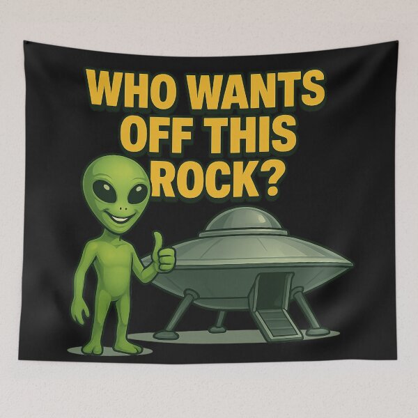 Item preview, Alien Uber designed and sold by Cats and Other Things.