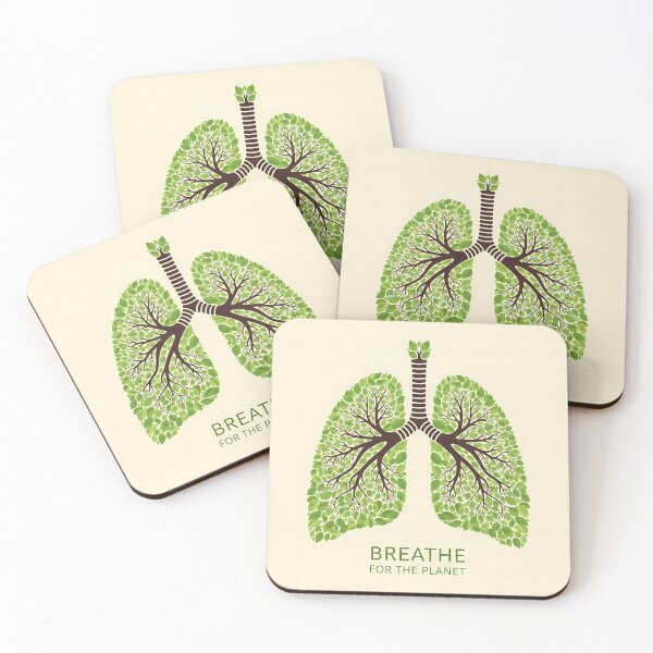 Item preview, Breathe Planet Green Lungs Clean Air designed and sold by OneMillionSpot.
