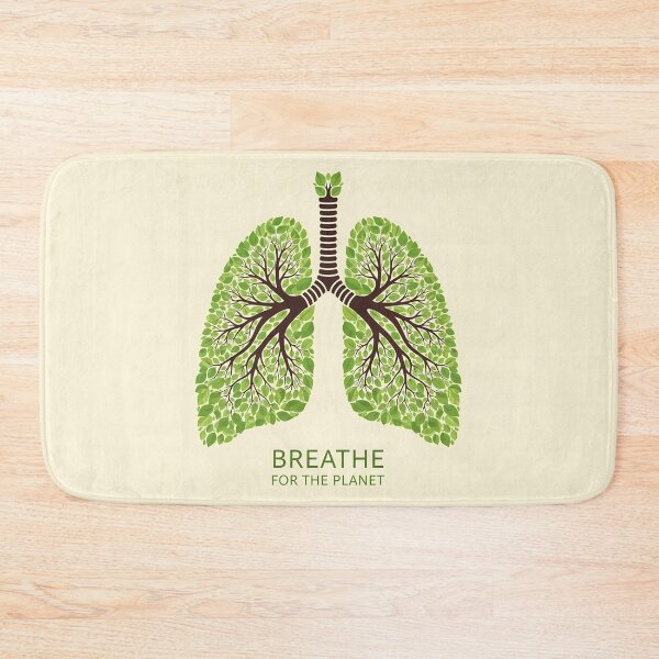Item preview, Breathe Planet Green Lungs Clean Air designed and sold by OneMillionSpot.