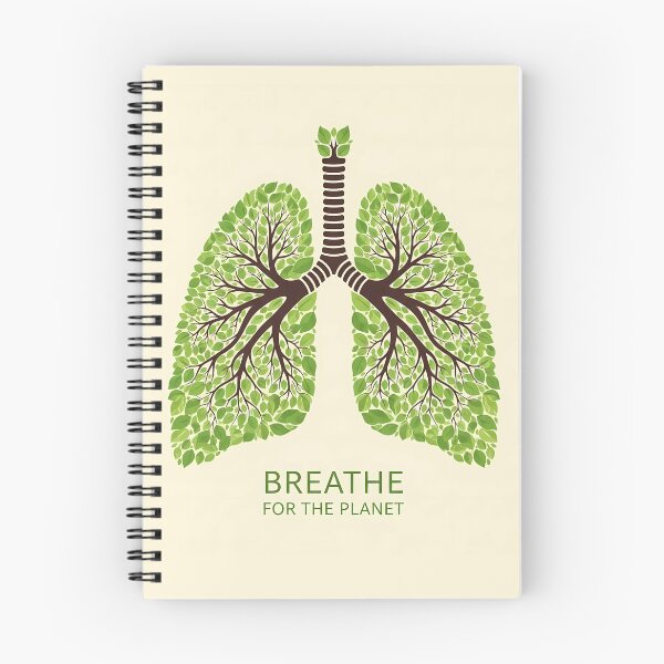 Item preview, Breathe Planet Green Lungs Clean Air designed and sold by OneMillionSpot.