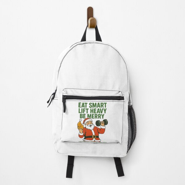 Item preview, EAT SMART. LIFT HEAVY. BE MERRY. designed and sold by Motivive.