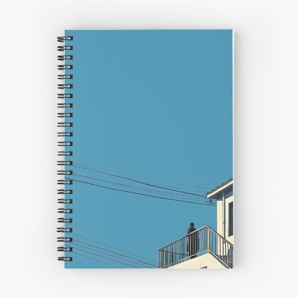 Item preview, Minimalist Urban Balcony and Power Lines Silhouette designed and sold by R&B Art and design.
