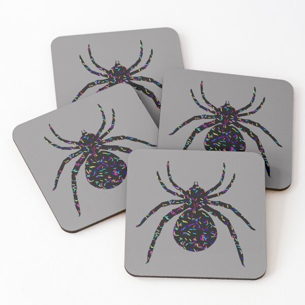 Item preview, Colorful spider designed and sold by RedPoppyStudio.