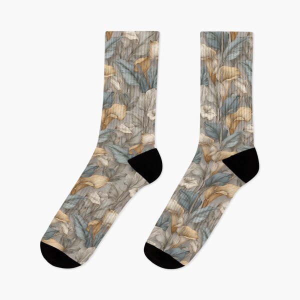 Item preview, Soft Calla Lilies Floral  - Birthday Flower Pattern  - Gifts For Sister designed and sold by RoyalStarsPatts.