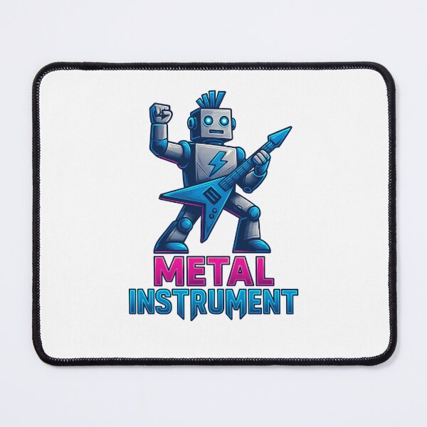 Item preview, Metal Instrument Robot Electric Guitar Graphic Tee designed and sold by ModernKhaos.