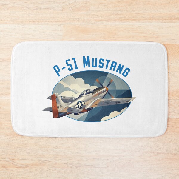 Item preview, P-51 Mustang Fighter Plane designed and sold by Futurebeachbum.
