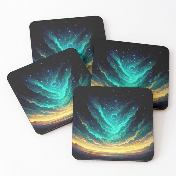 Item preview, AQUA NIGHT SKY designed and sold by AqualabDesigns.