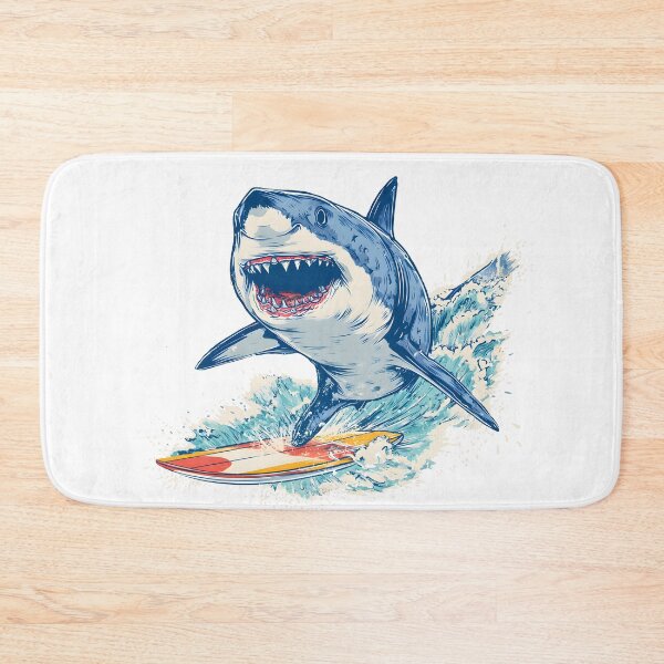 Item preview, SURFING SHARK - JAWSOME designed and sold by Danicus666.