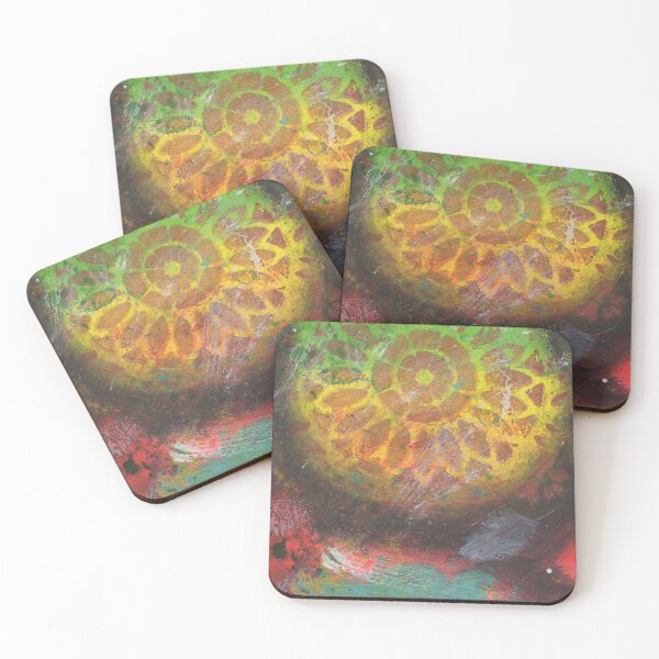 Item preview, Reggae Series “ Tuff Gong” Mixed Media Abstract designed and sold by Carol Ann Taylor.
