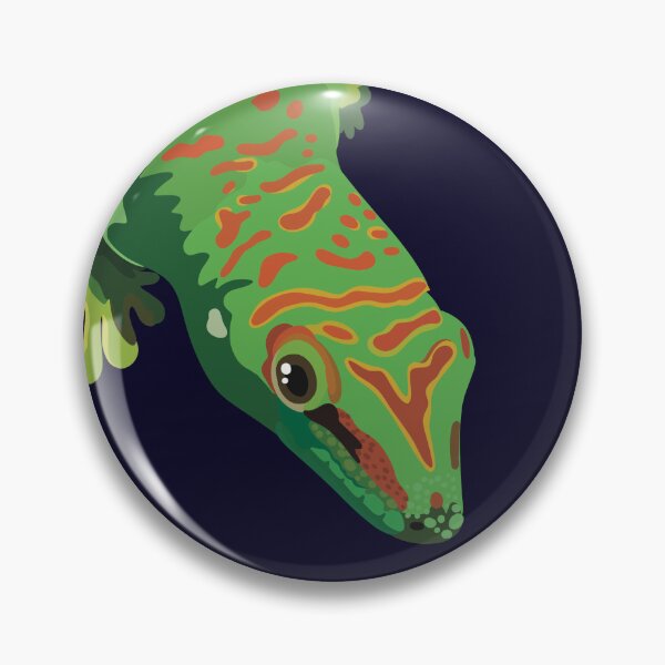 Item preview, M is for Madagascar Giant Day Gecko, Madagascar Giant Day Gecko | Reptile & Wildlife Art Design designed and sold by PrettylittlepastelUk.