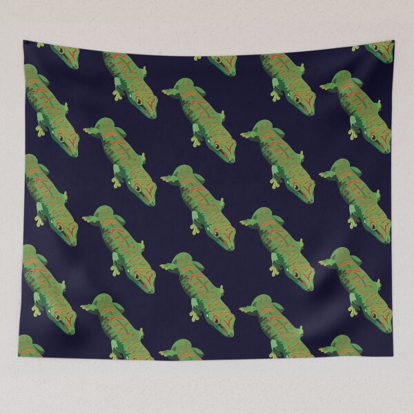 Item preview, M is for Madagascar Giant Day Gecko, Madagascar Giant Day Gecko | Reptile & Wildlife Art Design designed and sold by PrettylittlepastelUk.
