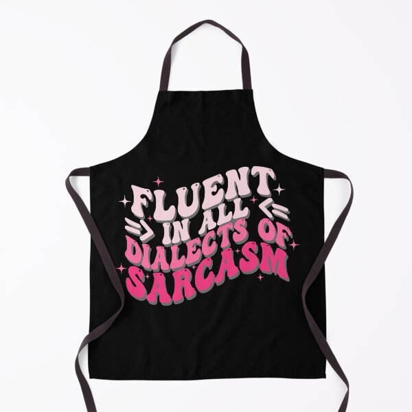 Item preview, Fluent in All Dialects of Sarcasm Cute Aesthetic Groovy Funny Quote designed and sold by Aqouiatiqe.