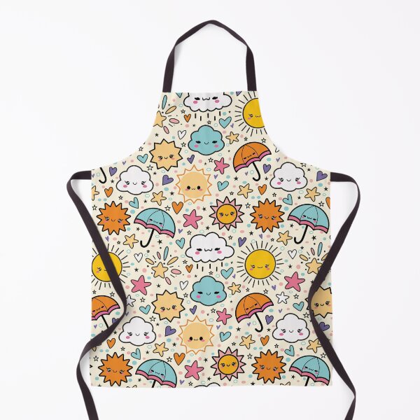 Item preview, Make Today Amazing. Cute kawaii weather with cheerful suns, clouds and umbrellas designed and sold by The Waifoo's Studio.