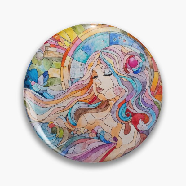 Item preview, Where Wild Winds Blow - Vibrant Powerful Women Art designed and sold by RavenFosterArt.