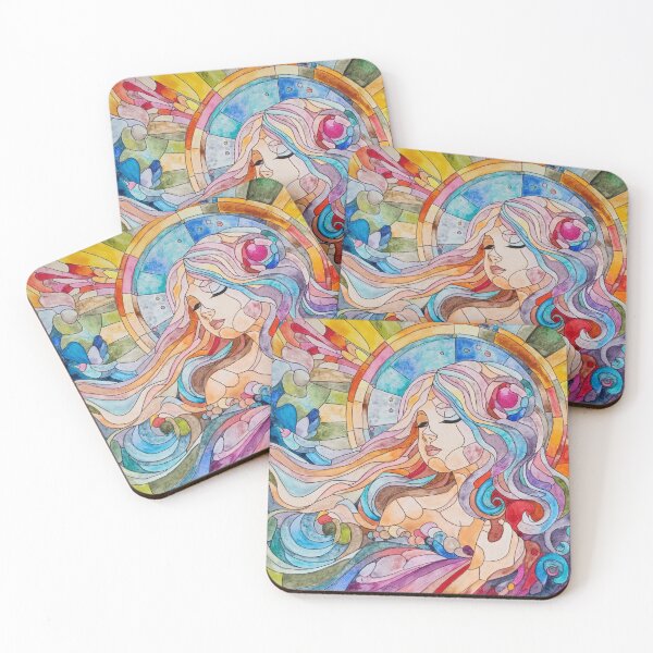 Item preview, Where Wild Winds Blow - Vibrant Powerful Women Art designed and sold by RavenFosterArt.