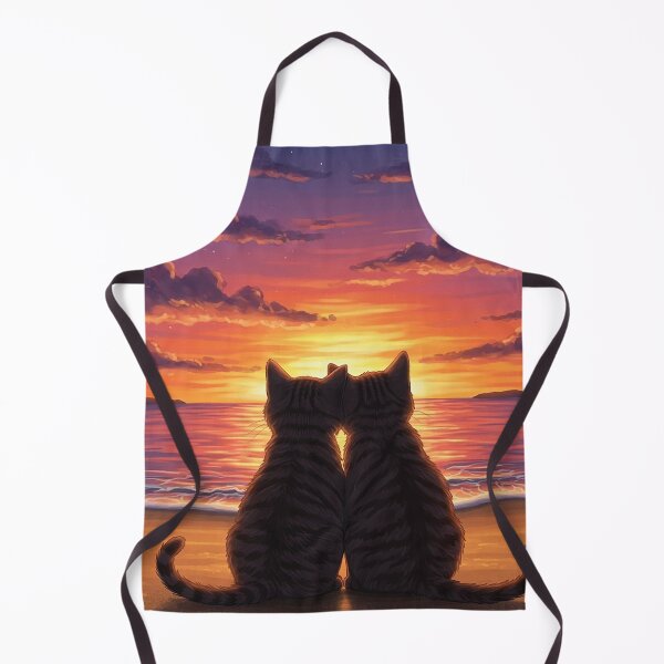 Item preview, Two Cats Watching the Sunset Together designed and sold by Articooler.