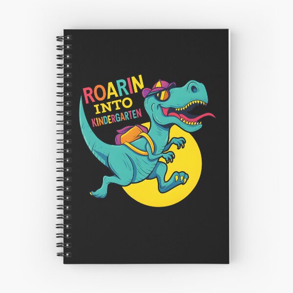 Item preview, Roaring Into Kindergarten Dinosaur T-Rex Back To School Boys Kids Funny designed and sold by DrawHandArt.