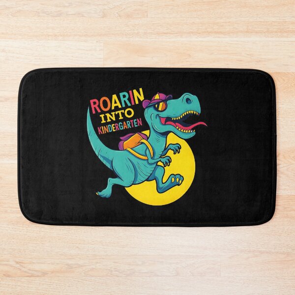 Item preview, Roaring Into Kindergarten Dinosaur T-Rex Back To School Boys Kids Funny designed and sold by DrawHandArt.