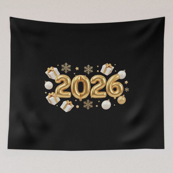 Item preview, 2026 happy new year sticker sticker Sparkling 2026 A Fresh Start Illustration designed and sold by Omikook.