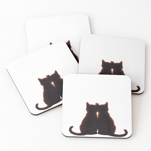 Item preview, Two Cats Watching the Sunset Together designed and sold by Articooler.