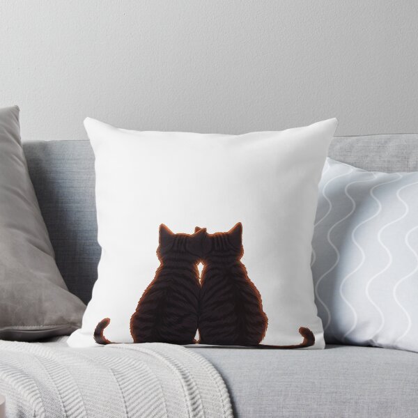 Item preview, Two Cats Watching the Sunset Together designed and sold by Articooler.