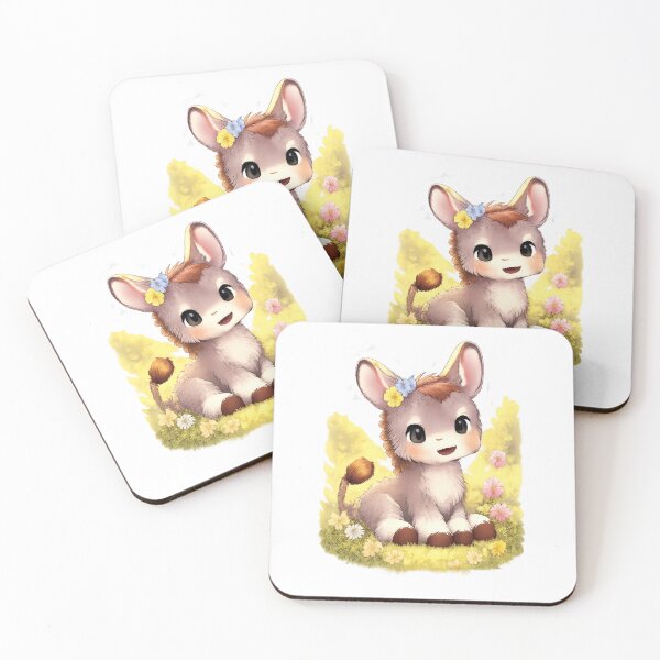 Item preview, Cute Cartoon Donkey designed and sold by kimkosovo.
