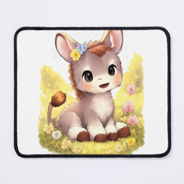 Item preview, Cute Cartoon Donkey designed and sold by kimkosovo.