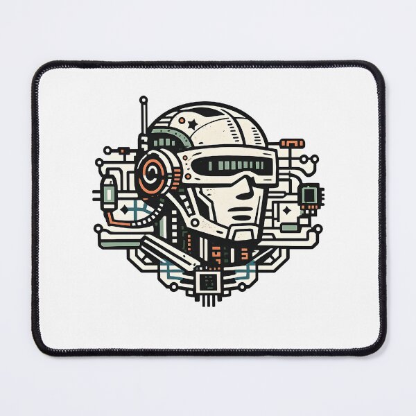 Item preview, Vintage Robotics & Circuitry – Futuristic Technological Logo designed and sold by Dax Studio.