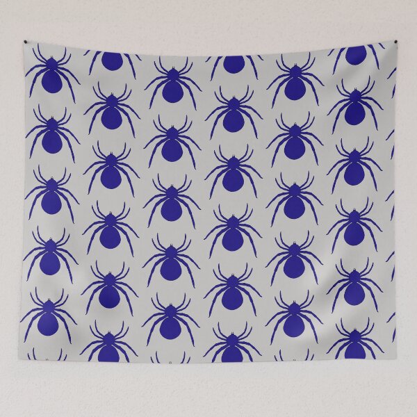 Item preview, Blue spider designed and sold by RedPoppyStudio.
