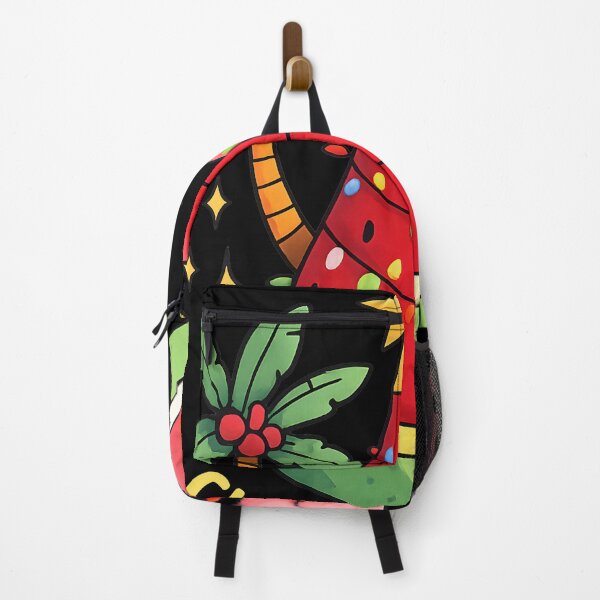Item preview, Christmas in July Watermelon Tree Tropical Pink Flamingo Summer Holiday designed and sold by DrawHandArt.